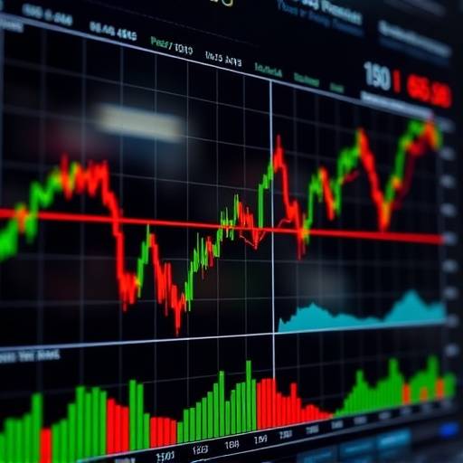 Grafici che mostrano l'andamento del mercato azionario italiano